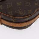 LOUIS VUITTON Monogram Jeune Fille PM Shoulder Bag M51227 LV Auth BA10004-14