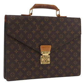 LOUIS VUITTON Monogram Serviette Conseiller Briefcase M53331 LV Auth BA10008