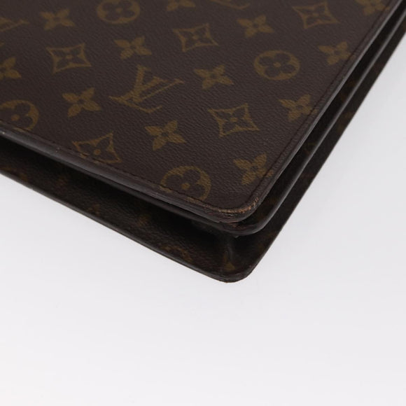 LOUIS VUITTON Monogram Serviette Conseiller Briefcase M53331 LV Auth BA10008