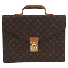 LOUIS VUITTON Monogram Serviette Conseiller Briefcase M53331 LV Auth BA10008 - 0