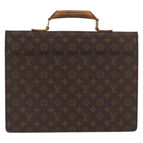 LOUIS VUITTON Monogram Serviette Conseiller Briefcase M53331 LV Auth BA10008