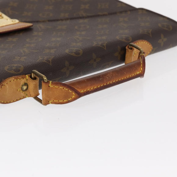 LOUIS VUITTON Monogram Serviette Conseiller Briefcase M53331 LV Auth BA10008
