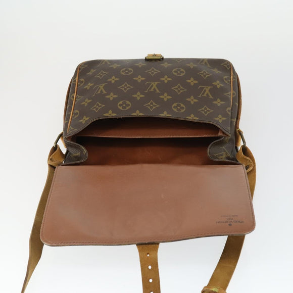 LOUIS VUITTON Monogram Cartouchiere GM Shoulder Bag M51252 LV Auth BA10012