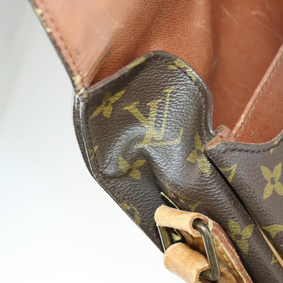 LOUIS VUITTON Monogram Cartouchiere GM Shoulder Bag M51252 LV Auth BA10012