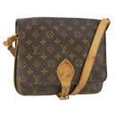 LOUIS VUITTON Monogram Cartouchiere GM Shoulder Bag M51252 LV Auth BA10012-1