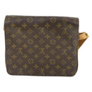 LOUIS VUITTON Monogram Cartouchiere GM Shoulder Bag M51252 LV Auth BA10012-2