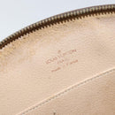 LOUIS VUITTON Monogram Trousse Demi Ronde Cosmetic Pouch M47520 LV Auth BA10020-17