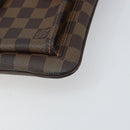 LOUIS VUITTON Damier Ebene Pochette Merwiel Shoulder Bag N51127 LV Auth BA10021-8