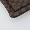 LOUIS VUITTON Damier Ebene Pochette Merwiel Shoulder Bag N51127 LV Auth BA10021-15