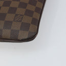 LOUIS VUITTON Damier Ebene Pochette Merwiel Shoulder Bag N51127 LV Auth BA10021-16