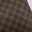 LOUIS VUITTON Damier Ebene Pochette Merwiel Shoulder Bag N51127 LV Auth BA10021-9
