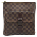 LOUIS VUITTON Damier Ebene Pochette Merwiel Shoulder Bag N51127 LV Auth BA10021-13