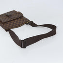 LOUIS VUITTON Damier Ebene Pochette Merwiel Shoulder Bag N51127 LV Auth BA10021-7