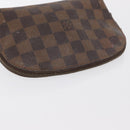 LOUIS VUITTON Damier Ebene Pochette Cosmetic PM Pouch N47516 LV Auth BA10024-5
