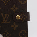 LOUIS VUITTON Monogram Agenda PM Tagesplaner Hülle R20005 LV Auth BA10027-17