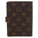 LOUIS VUITTON Monogram Agenda PM Day Planner Cover R20005 LV Auth BA10027-3
