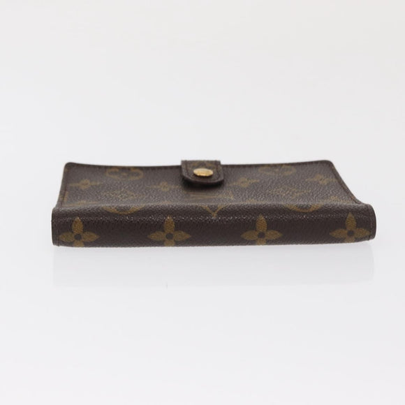 LOUIS VUITTON Monogram Agenda PM Tagesplaner Hülle R20005 LV Auth BA10027