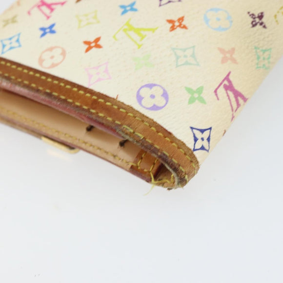 LOUIS VUITTON Multicolor Porte Tresor International Wallet M92659 Auth BA10030
