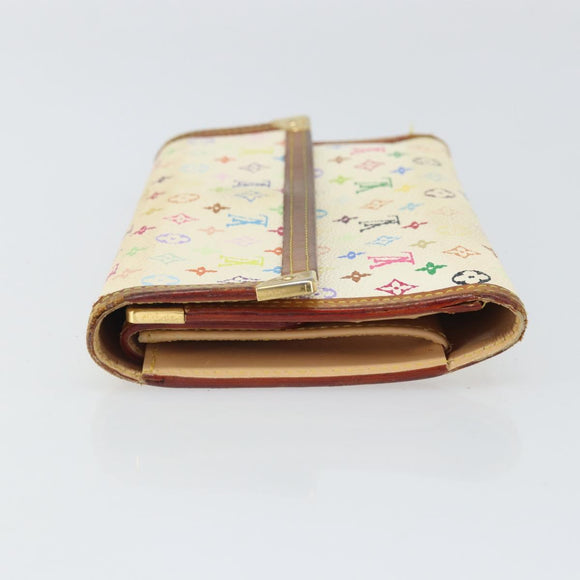 LOUIS VUITTON Multicolor Porte Tresor International Wallet M92659 Auth BA10030