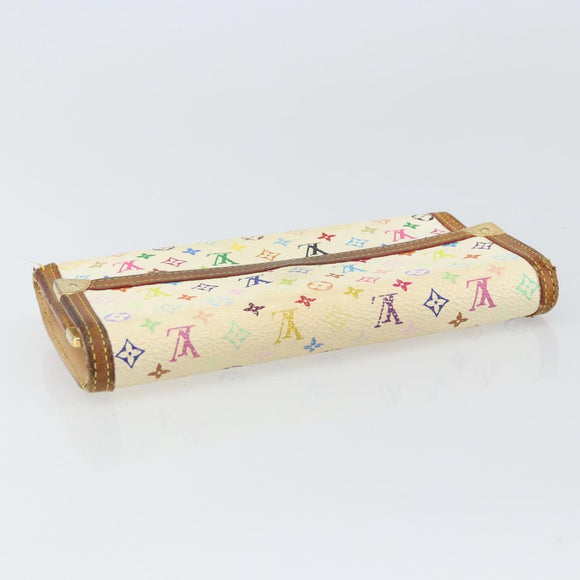 LOUIS VUITTON Multicolor Porte Tresor International Wallet M92659 Auth BA10030