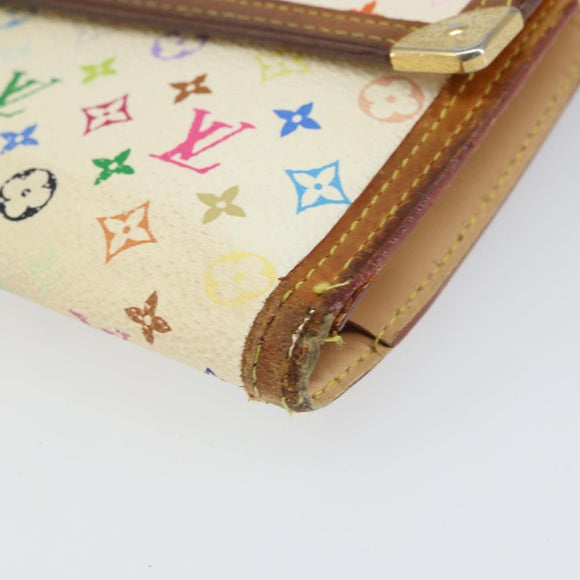 LOUIS VUITTON Multicolor Porte Tresor International Wallet M92659 Auth BA10030