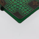 LOUIS VUITTON Yayoi Kusama Agenda PM Day Planner Cover Green R21133 Auth BA10034-15