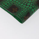 LOUIS VUITTON Yayoi Kusama Agenda PM Day Planner Cover Green R21133 Auth BA10034-16