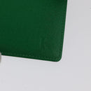 LOUIS VUITTON Yayoi Kusama Agenda PM Day Planner Cover Green R21133 Auth BA10034-19