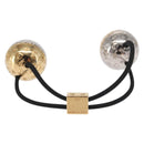LOUIS VUITTON Hair Tie metal Silver M80266 LV Auth BA10036SM-3