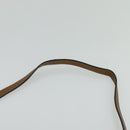 Chloe Hand Bag Leather 2way Brown Gold Auth BA1004-14