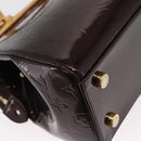LOUIS VUITTON Monogram Vernis Blair MM Bag 2way Amarante M91619 LV Auth BA10041-16