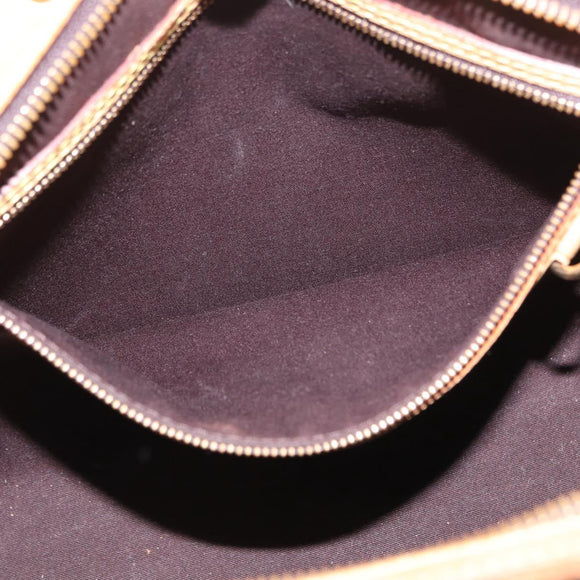 LOUIS VUITTON Monogram Vernis Blair MM Bag 2way Amarante M91619 LV Auth BA10041