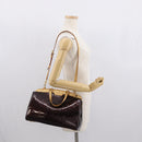 LOUIS VUITTON Monogram Vernis Blair MM Bag 2way Amarante M91619 LV Auth BA10041-25