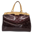 LOUIS VUITTON Monogram Vernis Blair MM Bag 2way Amarante M91619 LV Auth BA10041-13
