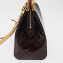 LOUIS VUITTON Monogram Vernis Blair MM Bag 2way Amarante M91619 LV Auth BA10041-3