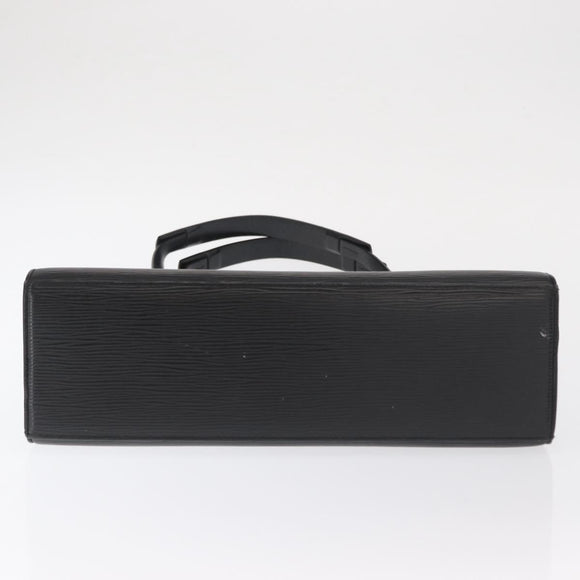 LOUIS VUITTON Epi Croisette PM Tote Bag Black M52492 LV Auth BA10043