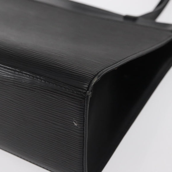 LOUIS VUITTON Epi Croisette PM Tote Bag Black M52492 LV Auth BA10043