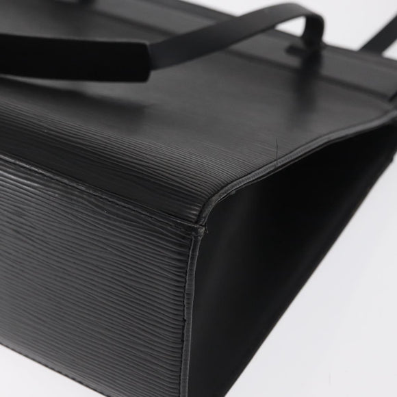 LOUIS VUITTON Epi Croisette PM Tote Bag Black M52492 LV Auth BA10043