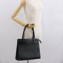 LOUIS VUITTON Epi Croisette PM Tote Bag Black M52492 LV Auth BA10043-23