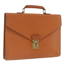 LOUIS VUITTON Epi Serviette Conseiller Briefcase Brown M54423 LV Auth BA10044-1