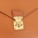 LOUIS VUITTON Epi Serviette Conseiller Briefcase Brown M54423 LV Auth BA10044-17