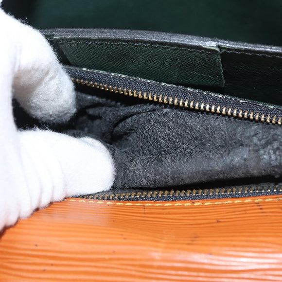 LOUIS VUITTON Epi Serviette Conseiller Briefcase Brown M54423 LV Auth BA10044