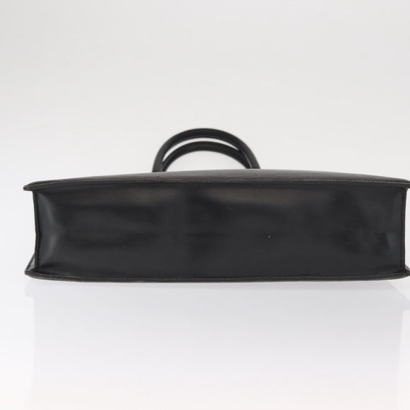 LOUIS VUITTON Epi Sac Plat Hand Bag Black M59082 LV Auth BA10045