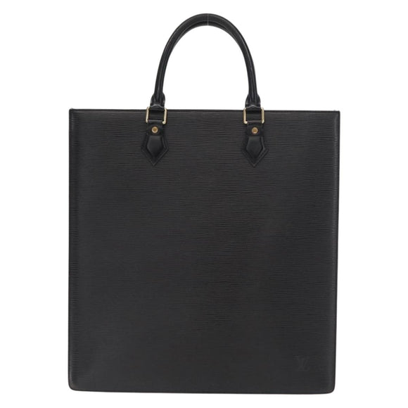 LOUIS VUITTON Epi Sac Plat Hand Bag Black M59082 LV Auth BA10045