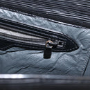 LOUIS VUITTON Epi Sac Plat Hand Bag Black M59082 LV Auth BA10045-22