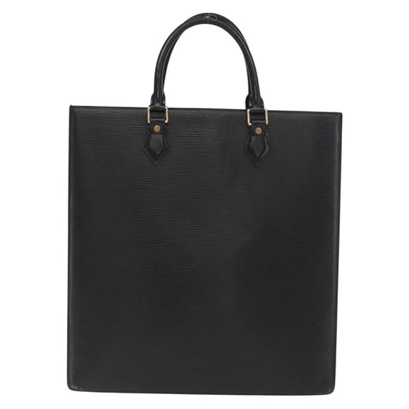 LOUIS VUITTON Epi Sac Plat Hand Bag Black M59082 LV Auth BA10045
