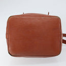 LOUIS VUITTON Epi Petit Noe Shoulder Bag Brown M44103 LV Auth BA10046-5