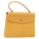 LOUIS VUITTON Epi Malesherbes Bag Tassili Yellow Jonne M52379 LV Auth BA10048-1