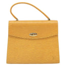 LOUIS VUITTON Epi Malesherbes Bag Tassili Yellow Jonne M52379 LV Auth BA10048-13