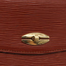 LOUIS VUITTON Epi Malesherbes Hand Bag Brown M52373 LV Auth BA10049-18
